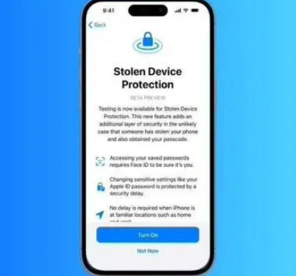 甘州苹果授权维修店分享被盗设备保护功能开启方法